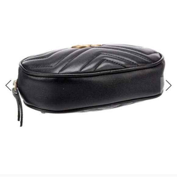 Gucci Black Quilted Leather Belt Bag - Copy - Picture 3 of 8